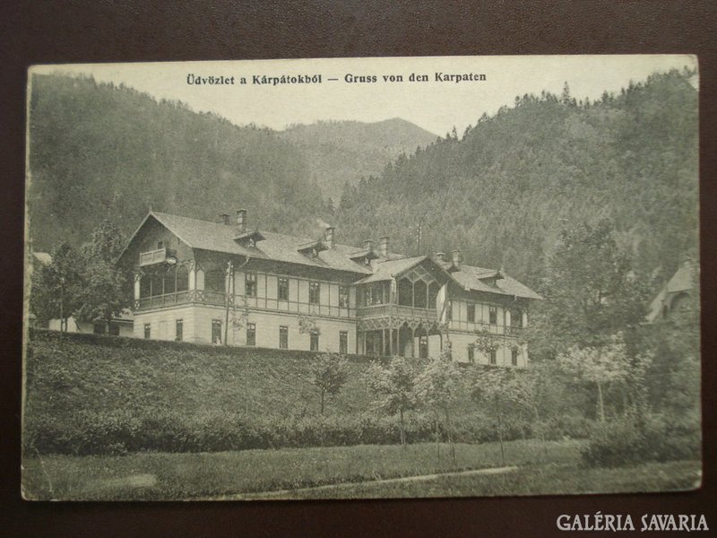 Románia Tábori posta a Kárpátokból   1917       RK