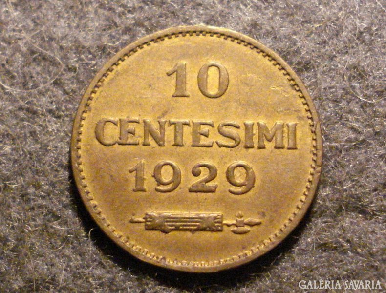 San Marino  10 centesimi  1929 RITKA . posta van  !
