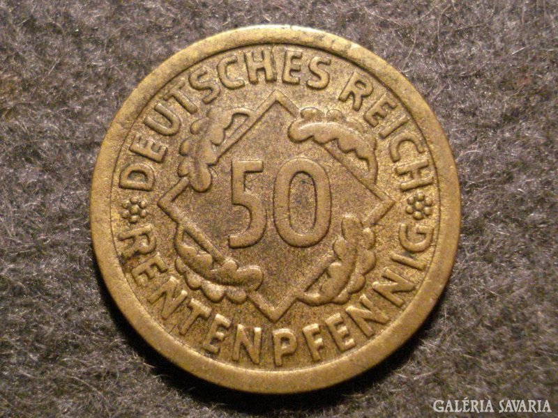 Német 50 pfennig  1924F