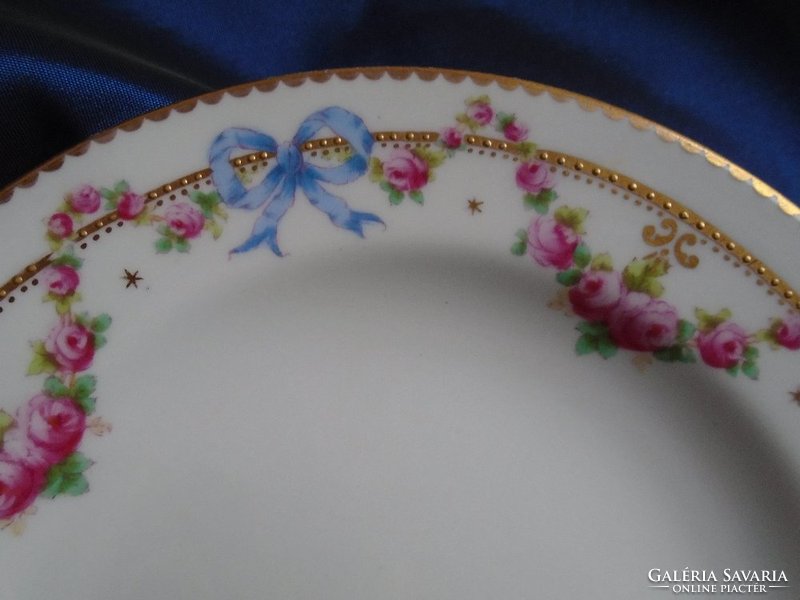 Copeland 2 pcs. Hand painted plate.