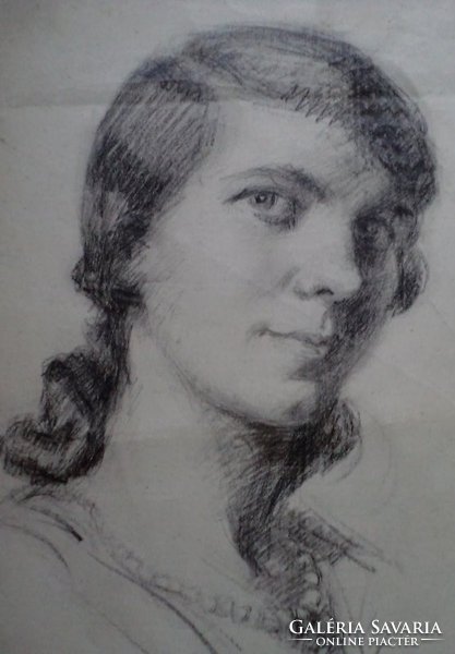 Zilahy Irén korai portréja