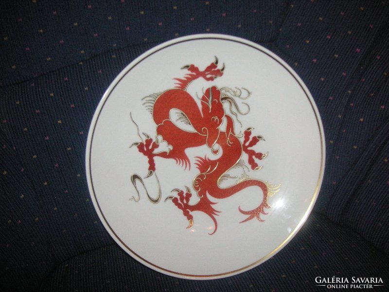Wallendorf dragon bowl, 27 cm flawless and beautiful
