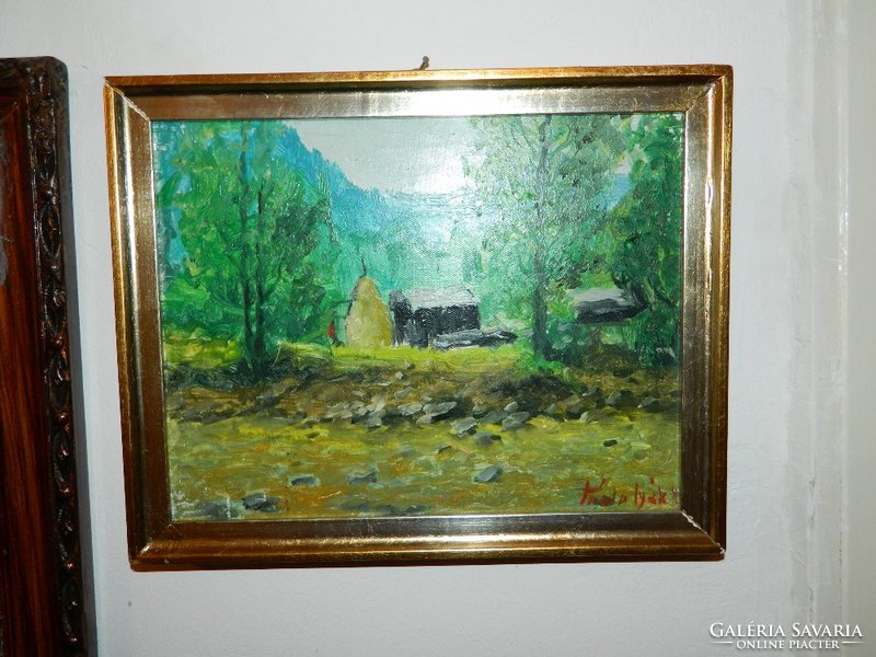 Podolyák Vilmos nagybányai festő eredeti festménye