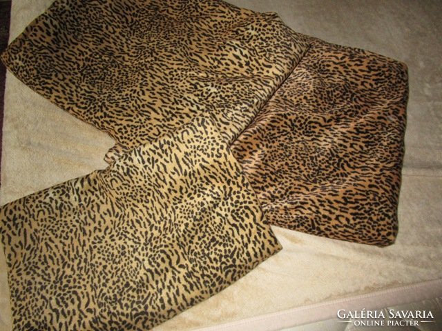 Sexy panther velor plush bedding set of three pieces