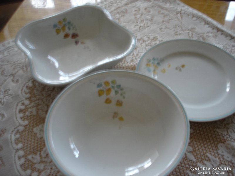 I discounted it! 3 haas&czjzek antique serving dishes - Czech porcelain