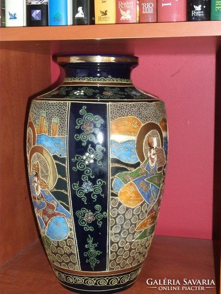 Japán nagyméretű porcelán váza