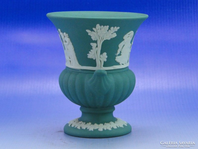 0B210 Jelzett Wedgwood porcelán váza