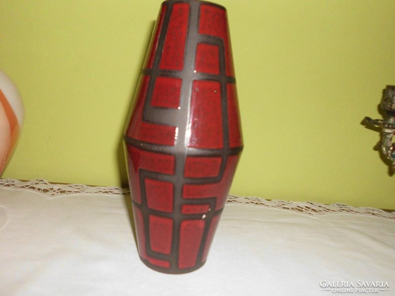 Ceramic vase.