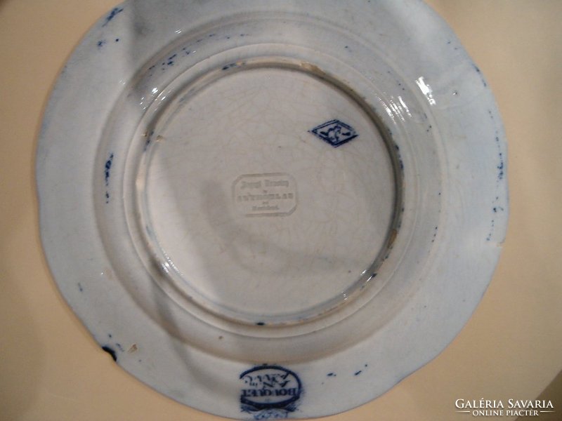 19.sz.-i porcelánfajansz BOUQUET tányér I.