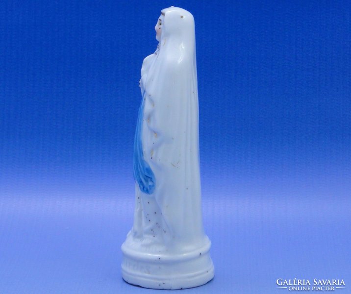 0B667 Régi Szűz Mária porcelán szobor