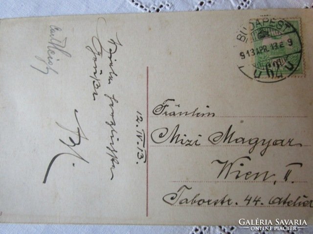  Szines képeslap BUDAPEST TABÁN 1913