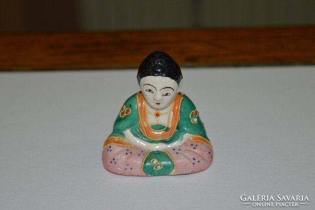 Japán porcelán kicsi Buddha