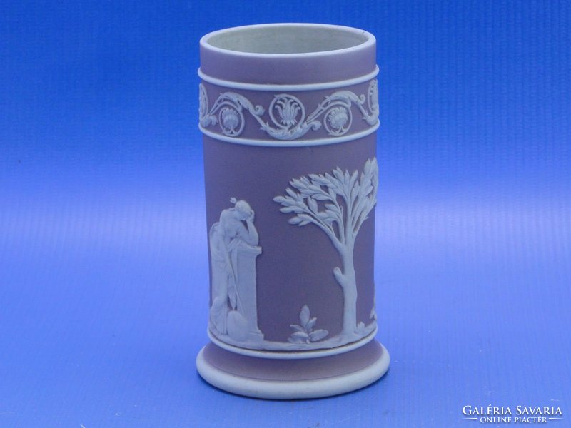 0C101 Jelzett Wedgwood porcelán váza