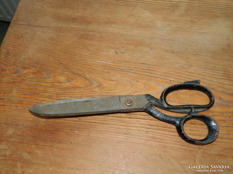 Antique large iron scissors