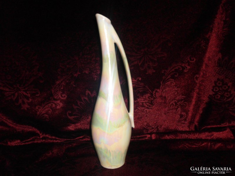 Beautiful luster glazed ceramic vase.