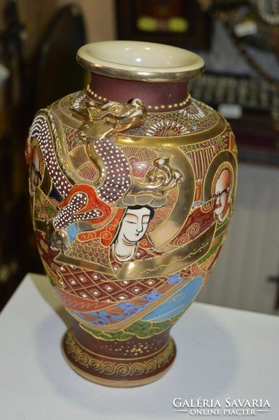 Japán fajansz váza