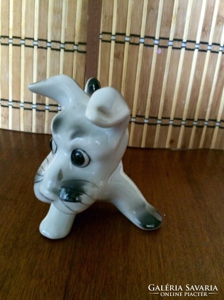Extremely cute dog sculpture from the 1970s