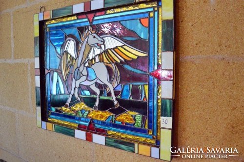 X. Pegasus. Original 3d. Tiffany wall picture sale!
