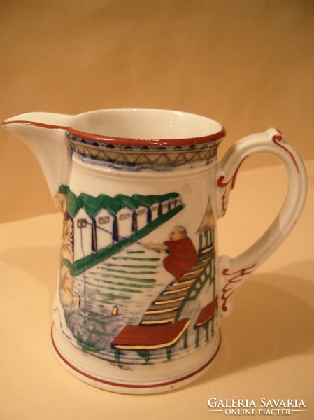 Antique Sarreguemines tea set