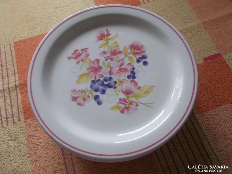 Porcelán, kézzel festett tányér