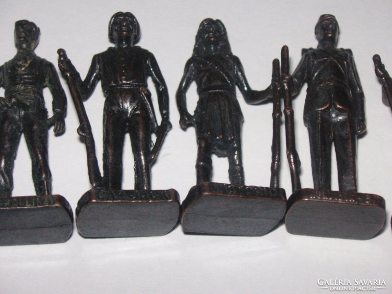 Lead soldiers, very precisely cast, their name on the base, 40 mm, made in England