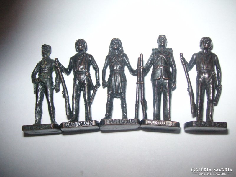 Lead soldiers, very precisely cast, their name on the base, 40 mm, made in England