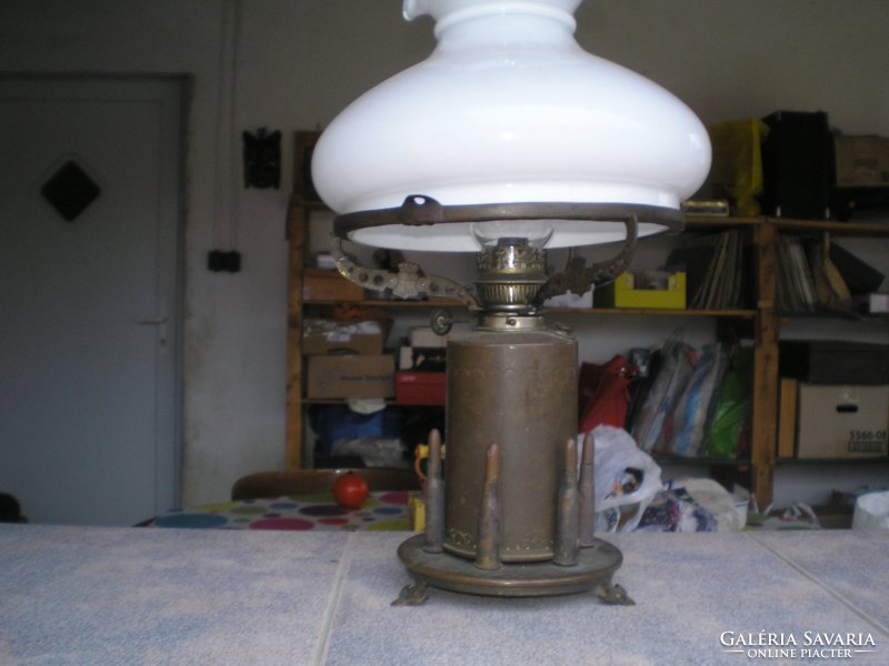 Old lamp, ww 1, military work