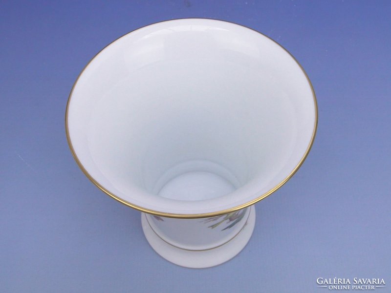 0C955 Herendi Rothschild mintás porcelán váza