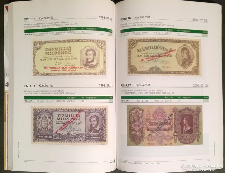 Adamovszky: Bankjegyek alkalmi felülbélyegzései
