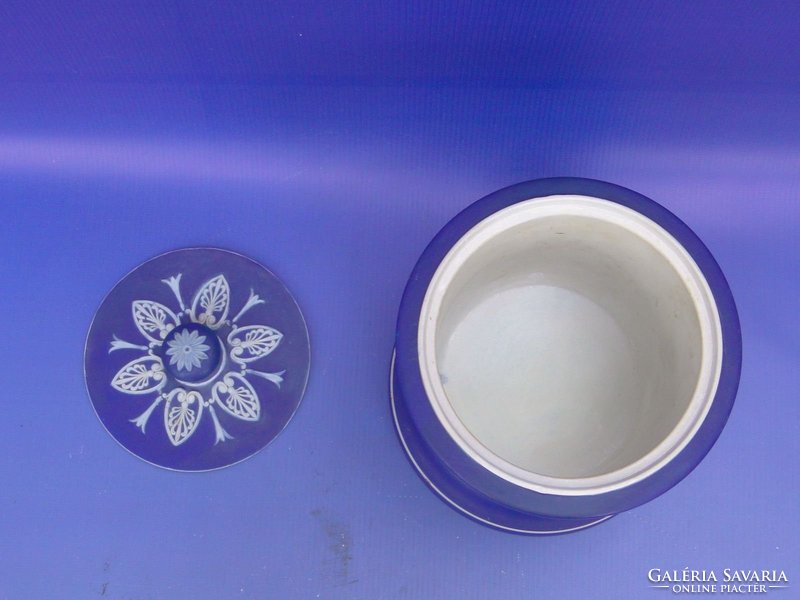 0C103 Régi Wedgwood porcelán dohánytartó