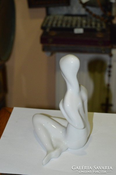 White porcelain female nude