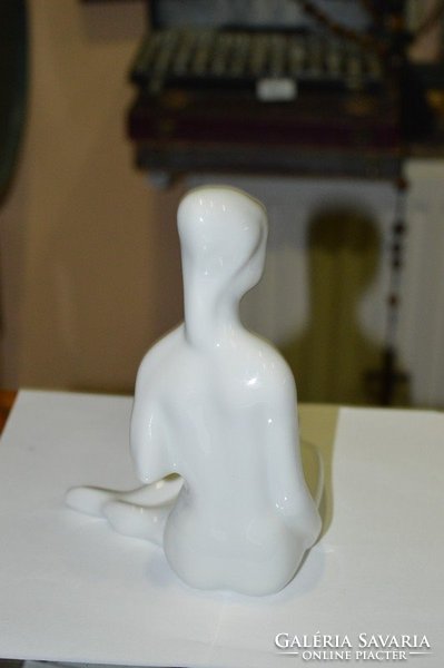White porcelain female nude