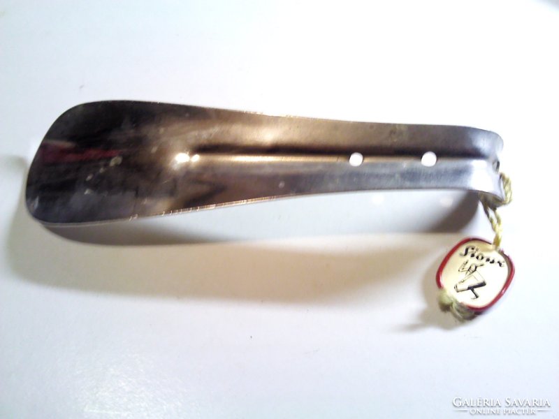 Old marked shoe spoon with small original ticket