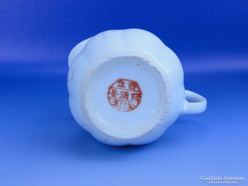 0D788 Régi keleti porcelán tejszínes kiöntő