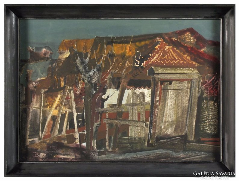 Madarász Gyula : "Török ház" 1974