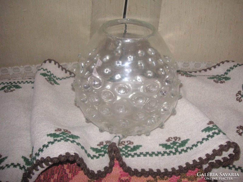 Vase with knob, antique handmade