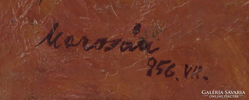 Marosán Gyula : "Csendélet" 1956