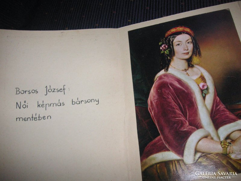 Old album, famous about Hungarian painters, postcard size