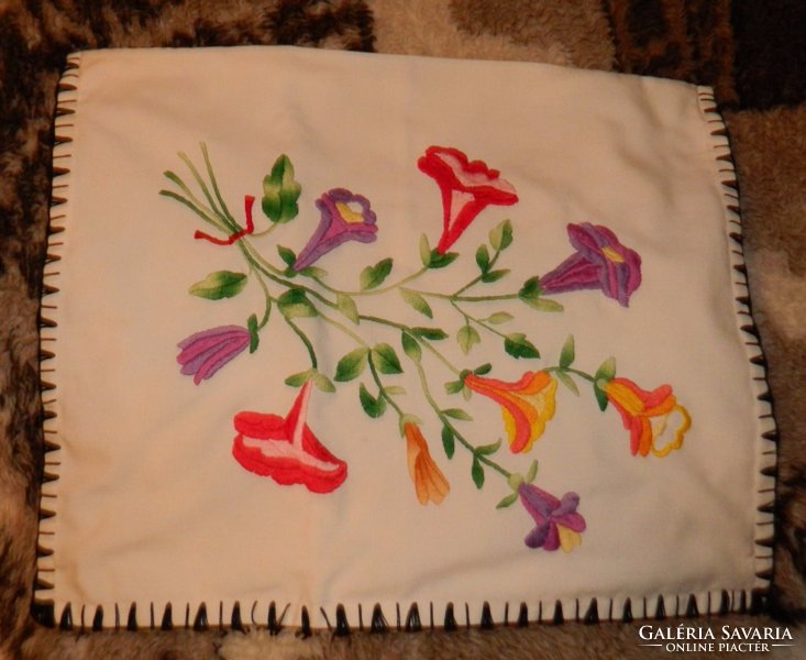 Beautiful embroidered pillow cover