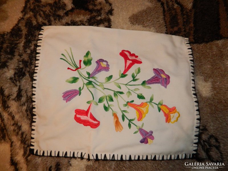 Beautiful embroidered pillow cover