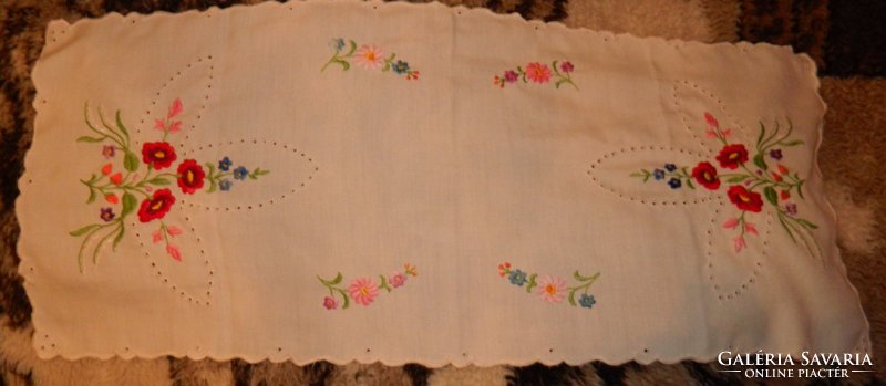 Very nice embroidered tablecloth