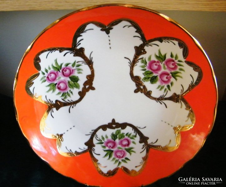 28 X Beautiful decorative bowl from Soviet times painted by hand x