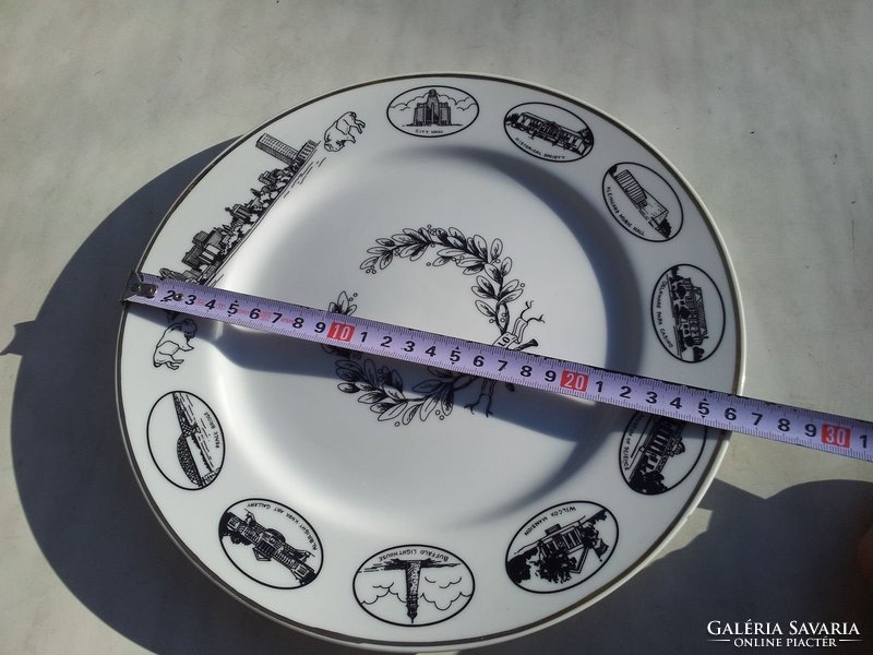 Buffalo decorative plate