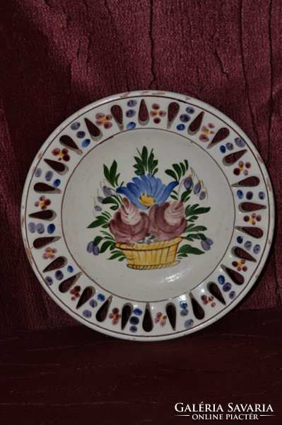Kézműves fali tányér  ( DBZ0048 )