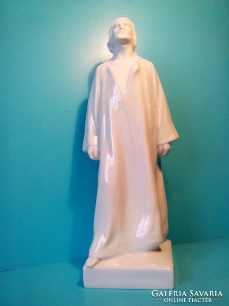 Oh Herend porcelain Jesus marked Croatian j.