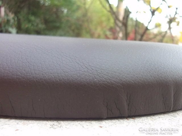 New chair-pouf seat replacement - wood-artificial leather dia. 36 Cm