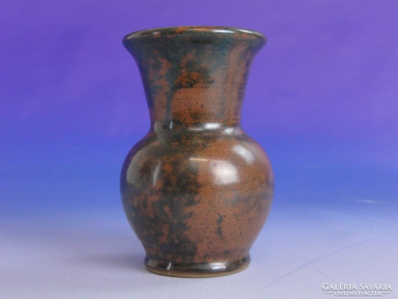 0E593 Kisméretű retro kerámia váza