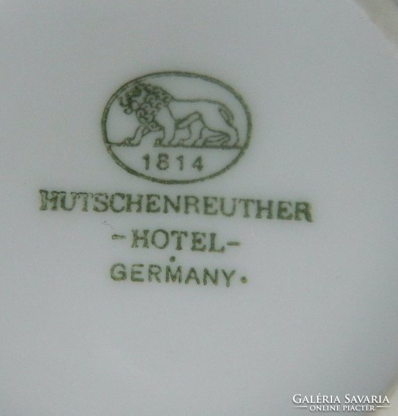 Hutschenreuther német teás csésze pár - plasztikus mintával