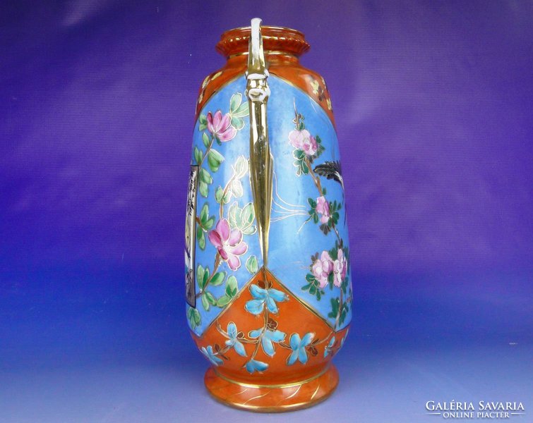 0E871 Antik nagyméretű keleti porcelán váza 1911