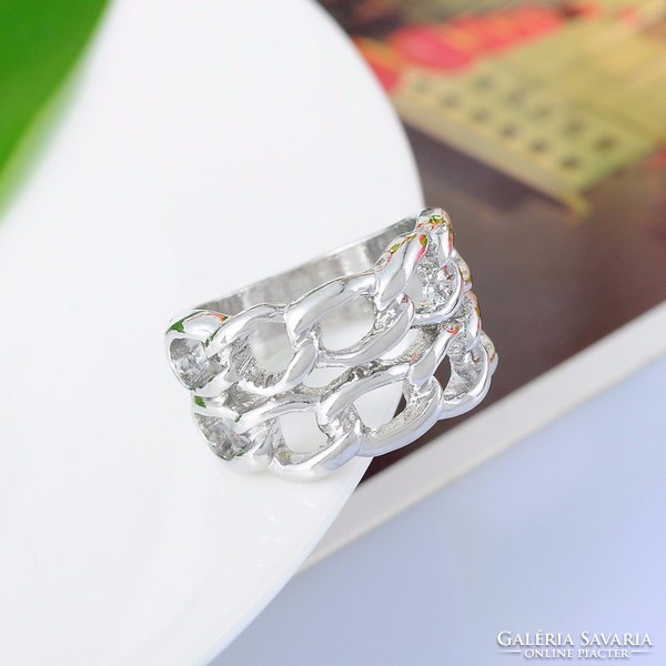Chain link pattern ring size 5.5
